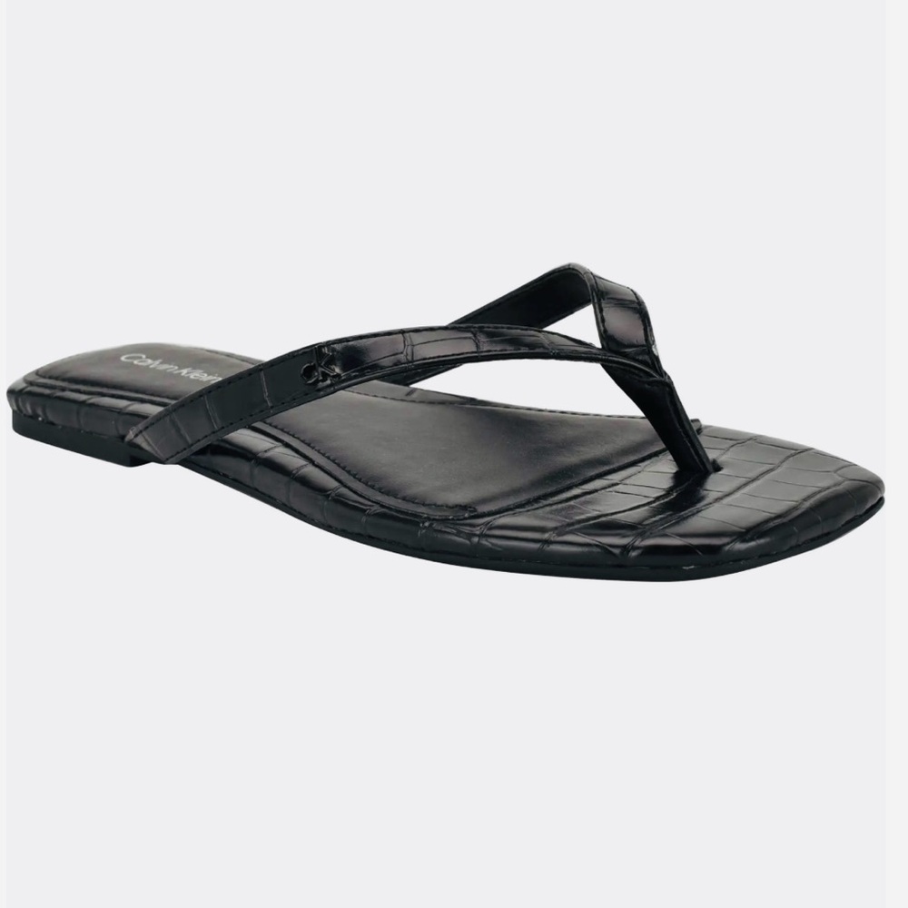 Calvin Klein Black Stelea Flip Flop